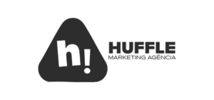Logotipo da Huffle Marketing Agência, integrante da página de parceiros da Elo Coworking em Betim.