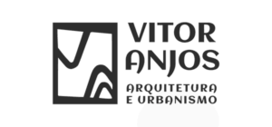Logotipo de Vitor Anjos Arquitetura e Urbanismo, integrante da página de parceiros da Elo Coworking em Betim.